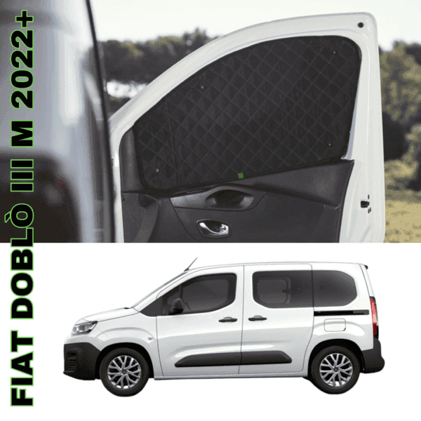 Rideaux Isolant/Occultant Fiat Doblò III M 2022+