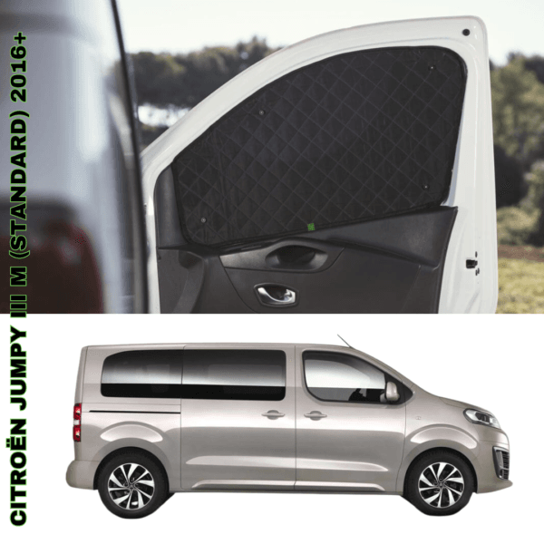 Rideaux Isolant/Occultant Citroën Jumpy III M (Standard) 2016+