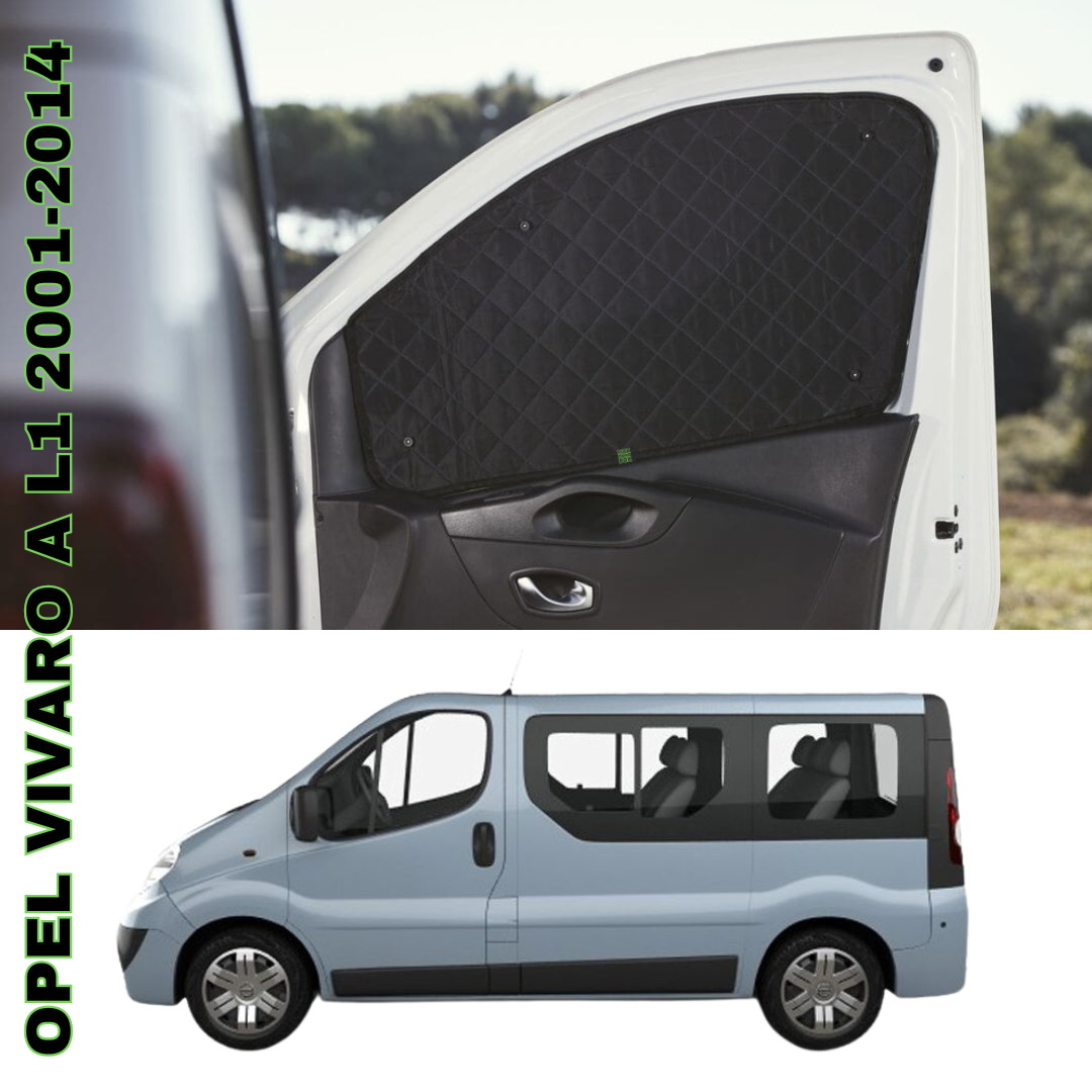 Rideaux Isolant/Occultant Opel Vivaro A L1 2001-2014