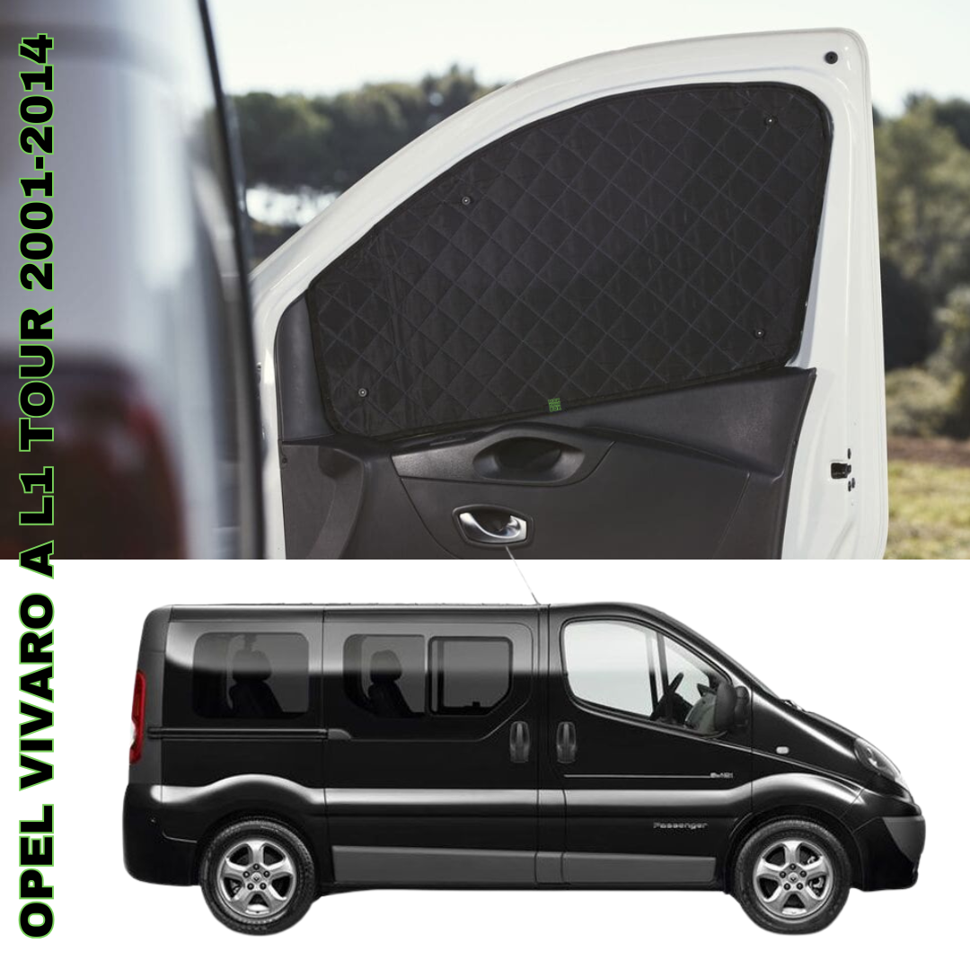 Rideaux Isolant/Occultant Opel Vivaro A L1 Tour 2001-2014