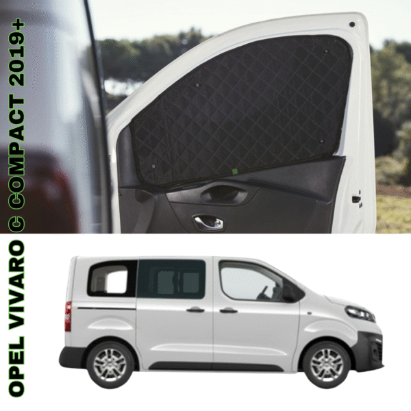 Rideaux Isolant/Occultant Opel Vivaro C Compact 2019+
