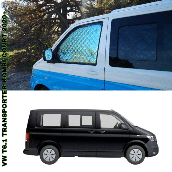Rideau Isolant/Occultant Volkswagen T6.1 Transporter Kombi Corta 2020+