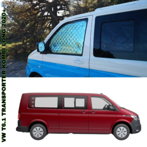 Rideau Isolant/Occultant Volkswagen T6.1 Transporter Kombi Long 2020+